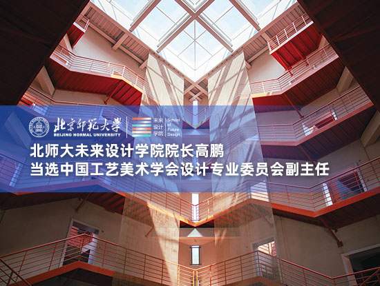 北师大未来设计学院院长高鹏当选中国工艺美术学会设计专业委员会副主任